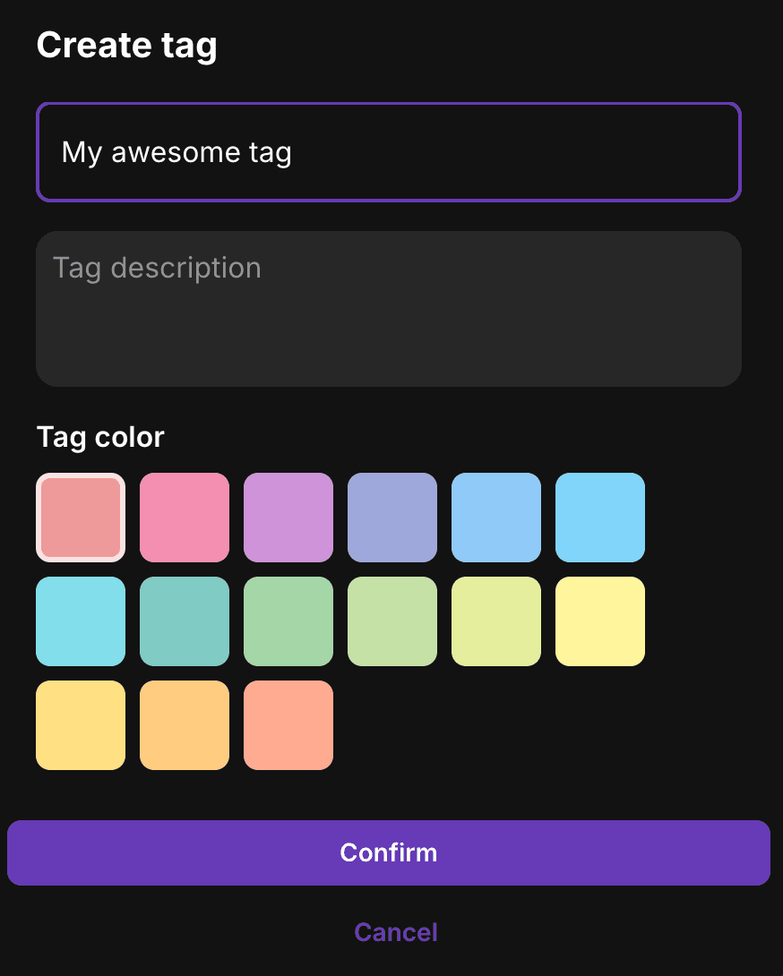 Tag moments